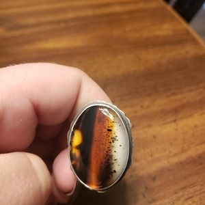 Montana agate ring